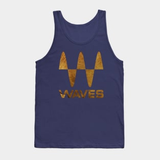 Waves Logo Textura Tank Top